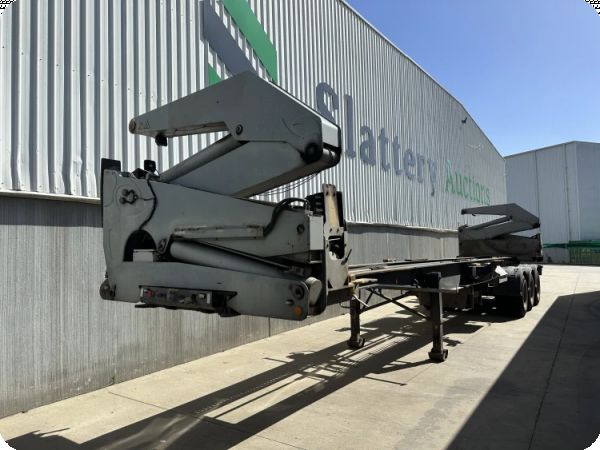 2008 Steelbro SBSS343F Tri-Axle Side Loader Trailer image