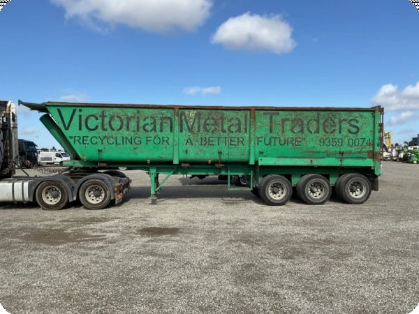 2002 JME Tri- Axle Tipper Trailer image