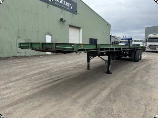1962 Unknown Flat Deck Semi Trailer image