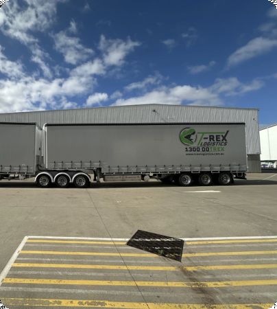 2023 Maxitrans ST3 Tri-Axle Drop Deck Curtainside B Trailer With Mezzanine image