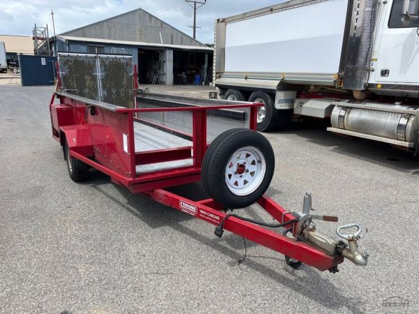 2021 Custom ACMC C22 Single Axle Trolley Trailer image