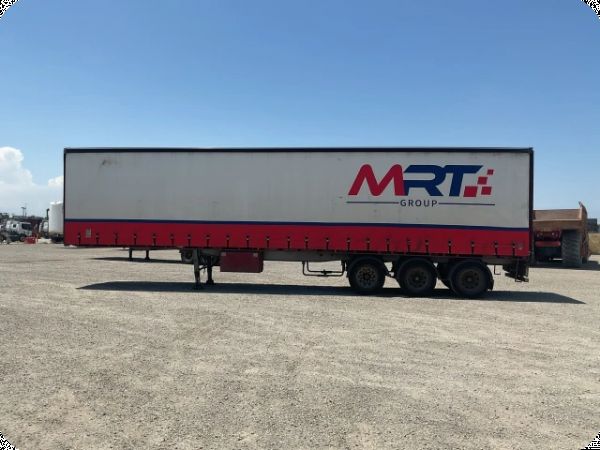 2008 Barker HD Triaxle Curtainsider B Trailer image