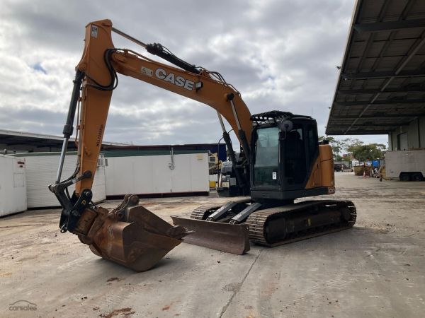 2017 CASE CX145C Excavator Steel Tracked image