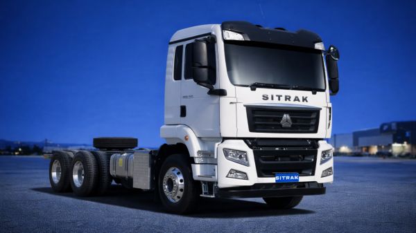 SITRAK G5S 6×4 Tipper Cab Chassis. image