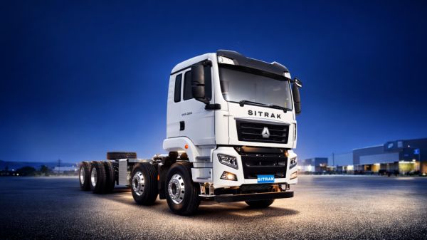 SITRAK G5S 8×4 Tipper Cab Chassis. image