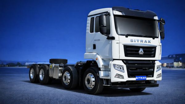 SITRAK G5S 8×4 Agitator Cab Chassis. image