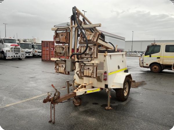 2019 Lighting tower H6 Single Axle Trailer image