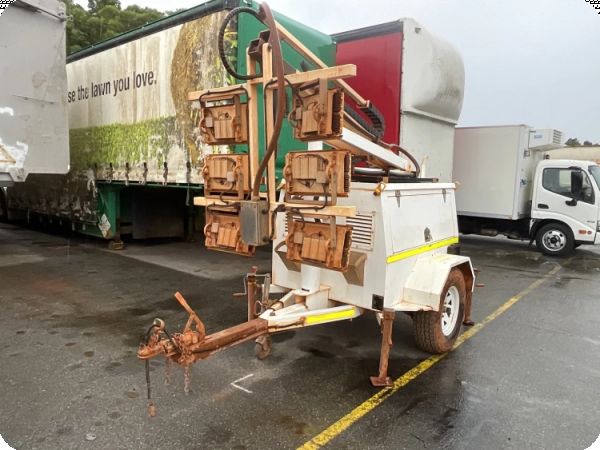 2019 Lighting Tower H6 Single Axle Trailer image