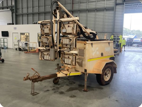 2019 Lighting Tower H6 Single Axle Trailer image