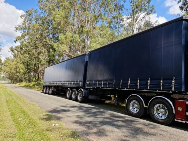 2016 Barker 34 palet bdouble curtainsider suit t909 image