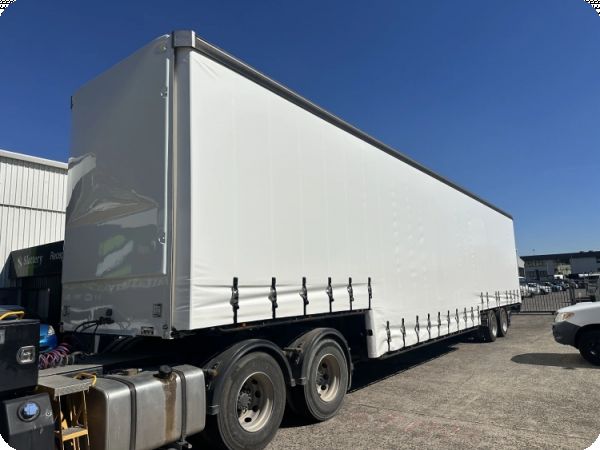 2014 Vawdrey VB S2 OB Tandem Axle 53Ft Curtainsider Trailer (Drop Deck) image