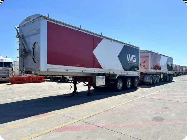 2023 Robuk Tri Axle B-Double Set & 2023 Robuk Triaxle Dolly image