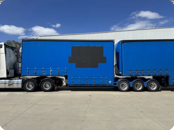 2016 Vawdrey VB-S3 Tri-Axle Drop Deck Curtainside A Trailer With Mezzanine image