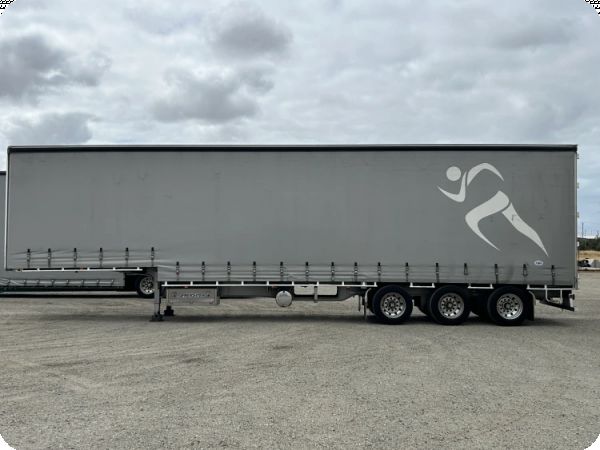 2023 Maxitrans ST3 Drop Deck Curtainsider B Trailer With Mezz image