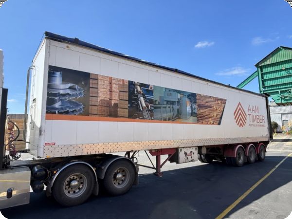 2004 Barker Walking Floor Trailer image