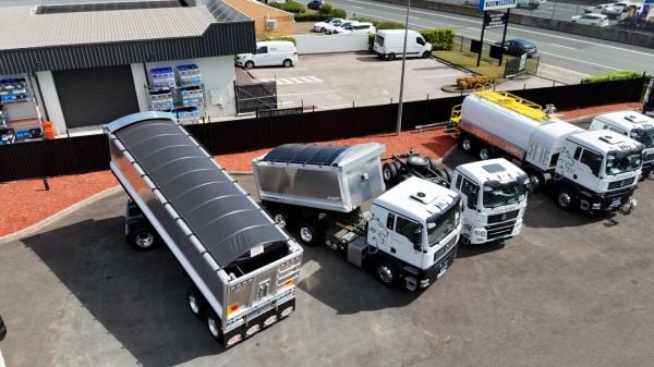 SITRAK G7S 6x4 Tipper and Dog Alluminium image