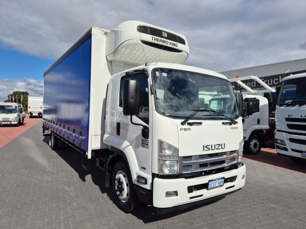 2015 Isuzu FSD850 Curtainsider 12 PLT Refrigerated Taut/Lift image