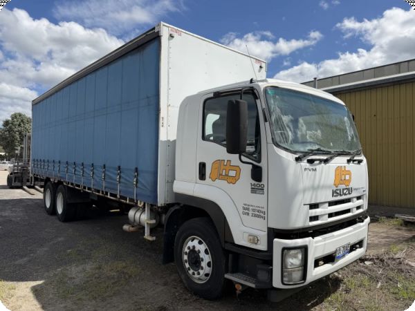 2012 Isuzu FVM 1400 Long 6x2 Curtainsider image