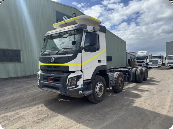 2018 Volvo FM Series 4 8x4 Cab Chassis *Ex-Mine* (Speed Governed) image