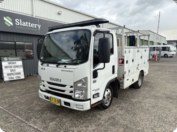2020 Isuzu NLR 45 150 4x2 Service Truck (Auto) (Car License) (Ex Lease) image