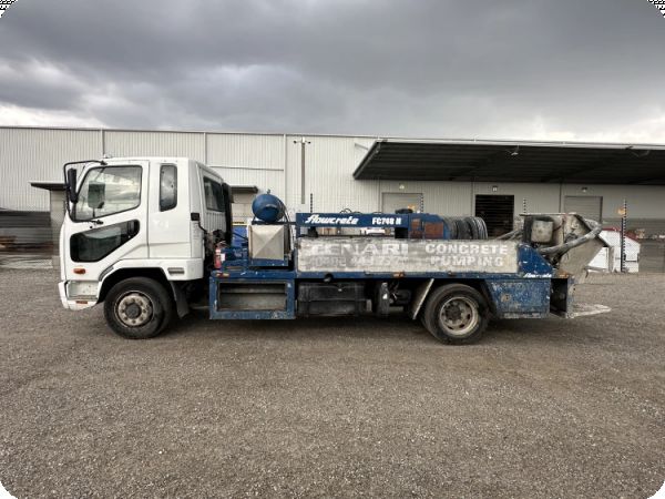 2022 Mitsubishi Fuso Fighter 1124 4x2 Concrete Line Pump Truck image