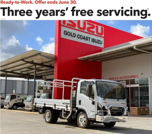 2026 Isuzu NPR 45/65-175 TRADEPACK Tray NEW MODEL image