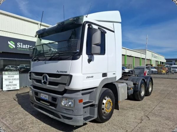 2011 Mercedes Benz Actros 2648 6x4 Prime Mover (Auto) (PTO Hydraulics) (70T GCM) image