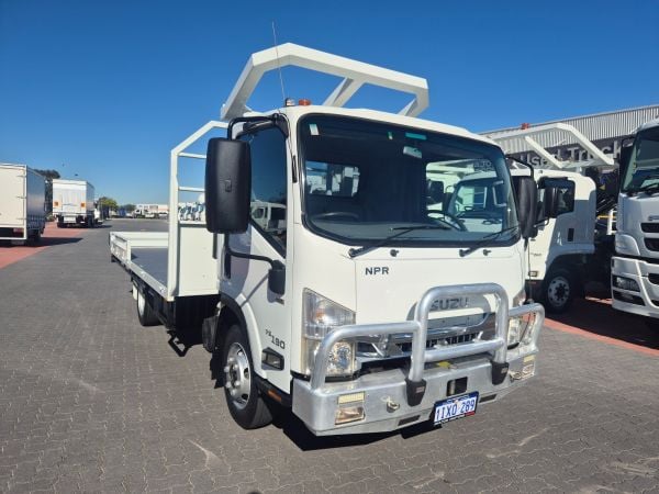 2016 Isuzu NPR 75-190  Tray AMT 3.5 Ton Tray with ROPs image