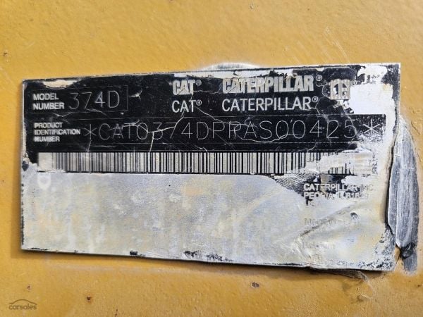 2011 Caterpillar 374DL image