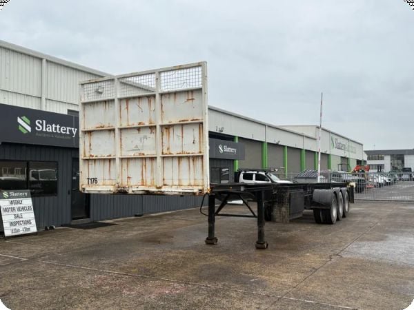 2010 Vawdrey VB S3 Tri-Axle Skel Trailer image