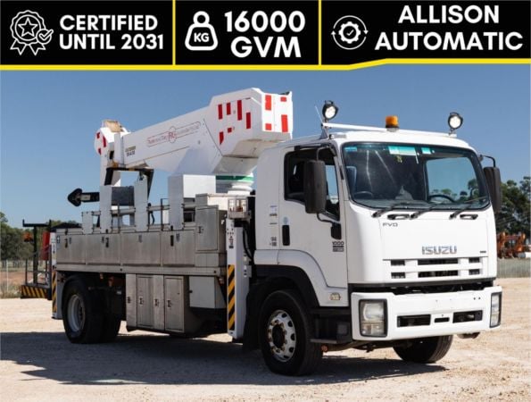 2008 ISUZU F Series Cherry Picker FVD 1000 image