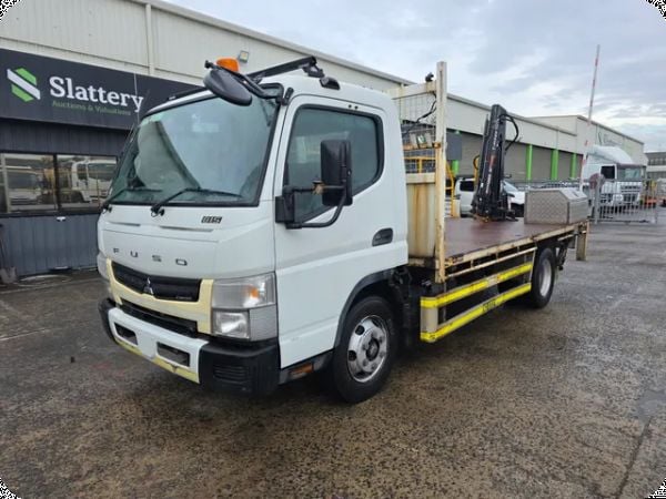 2016 Fuso Canter 815 4x2 Crane Truck (Auto) image