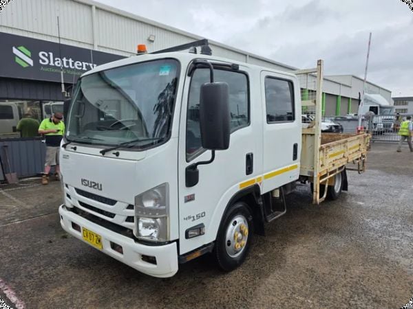 2016 Isuzu NNR 45 10 AMT Dual Cab 4x2 Tipper (Auto) (Car License) (Ex Lease) image