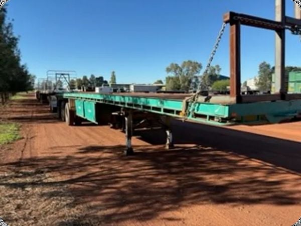 1996 Haulmark 3ST37 Flat Deck image