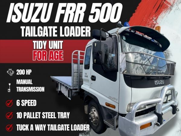 Isuzu FRR 500 Tray image