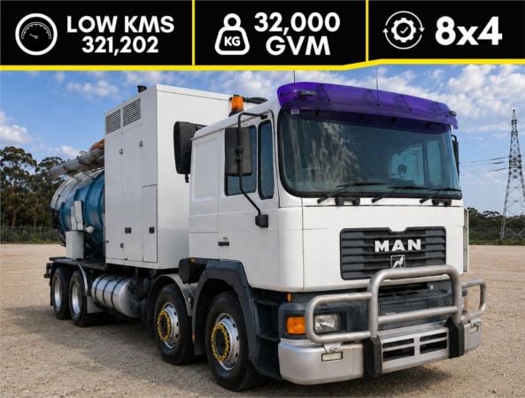 2002 MAN FE410A Vacuum Truck image