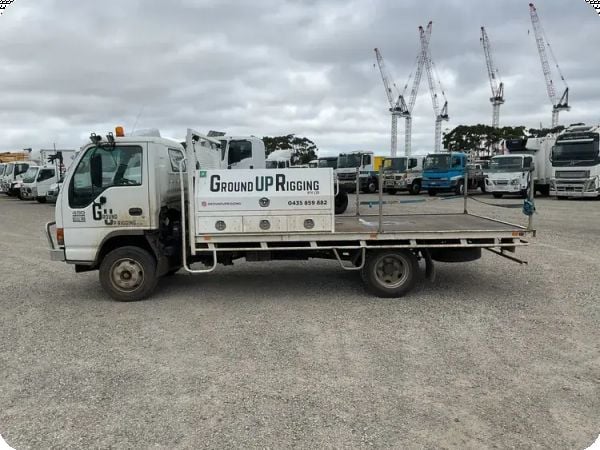 2002 Isuzu NQR 4x2 Service Tray Truck image