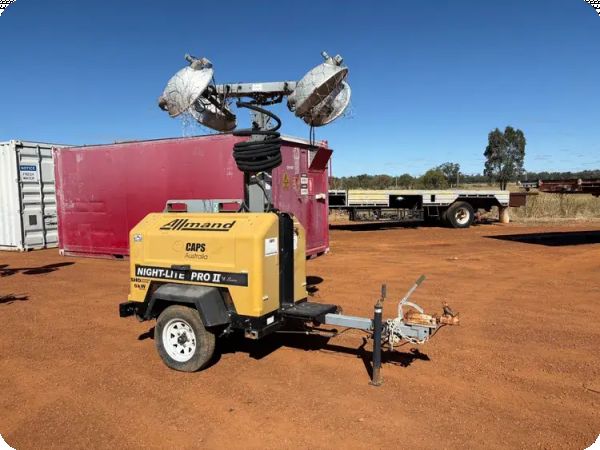 2013 Allmand Single Axle Lighting Tower Trailer image