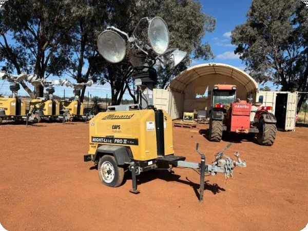 2013 Allmand Single Axle Lighting Tower Trailer image