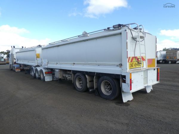 1994 HOCKNEY B DOUBLE TANKER TRAILERS image