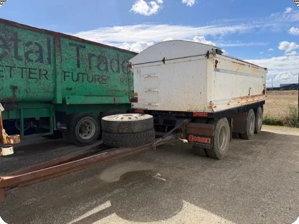 2018 TTRU 3ADT Tipper Trailer image