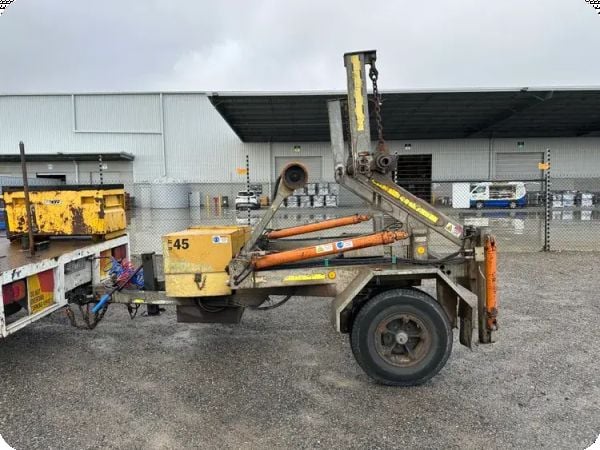 1996 Redmond Gary Single-Axle Cable Reel Trailer image