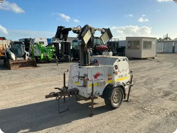 2013 Morris Site Machinery TL-90 Single Axle Light Tower Trailer image
