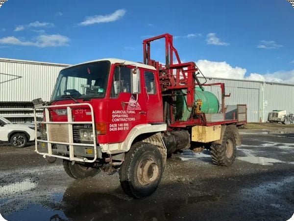 Hino GT 175 4x4 Custom Boom Spray Truck image