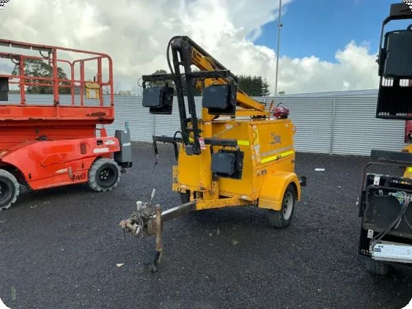 2008 JLG Industries 4108-AN Single Axle Light Tower Trailer image