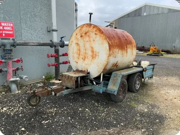 2003 Custom Tandem Axle Water Cart Trailer image