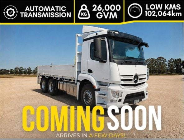 2018 Mercedes-Benz Actros Tray Dropside 2635