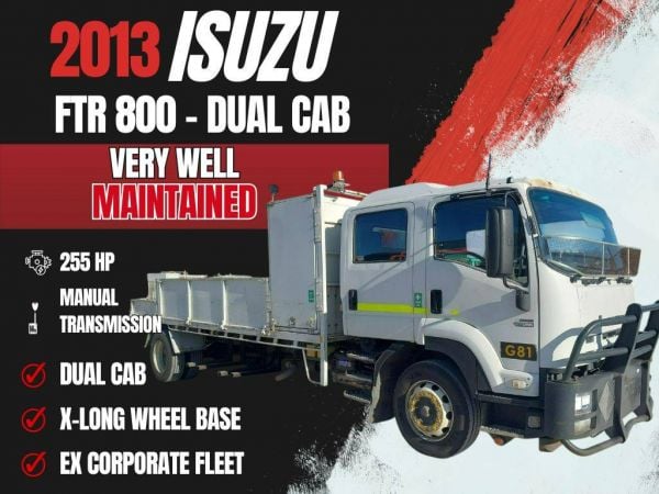 2013 Isuzu FTR 800 Dual Cab image