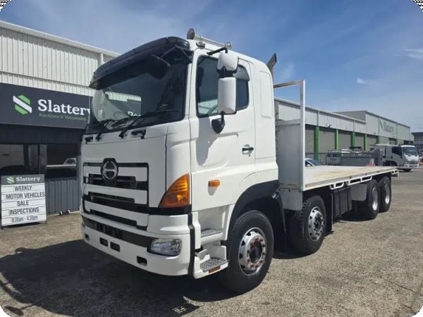 2011 Hino 700 FY 8x4 Tray Truck (Manual) (34T GVM) **IMPORT** image