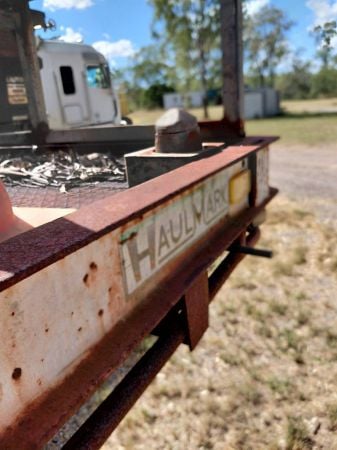 Haulmark 41 Foot Tri Axle Trailer Approx 1980 Build image